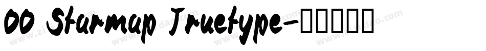 00 Starmap Truetype字体转换